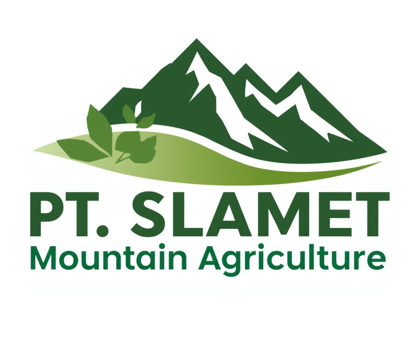 Slamet Mountain Agriculture Logo